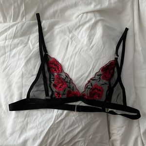 Lace bralette XS